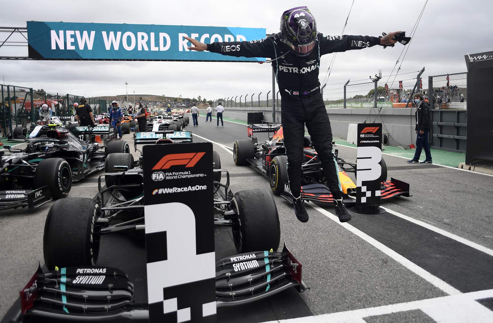 Lewis Hamilton wins Portuguese GP for record 92nd F1 victory