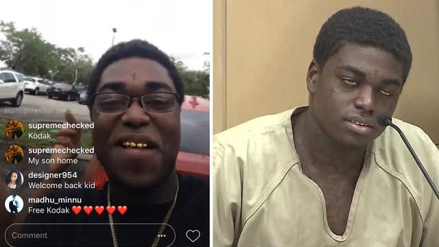 S Fla Rapper Kodak Black Released From Jail