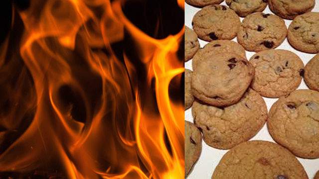 Naked Florida man causes fire while baking cookies on 