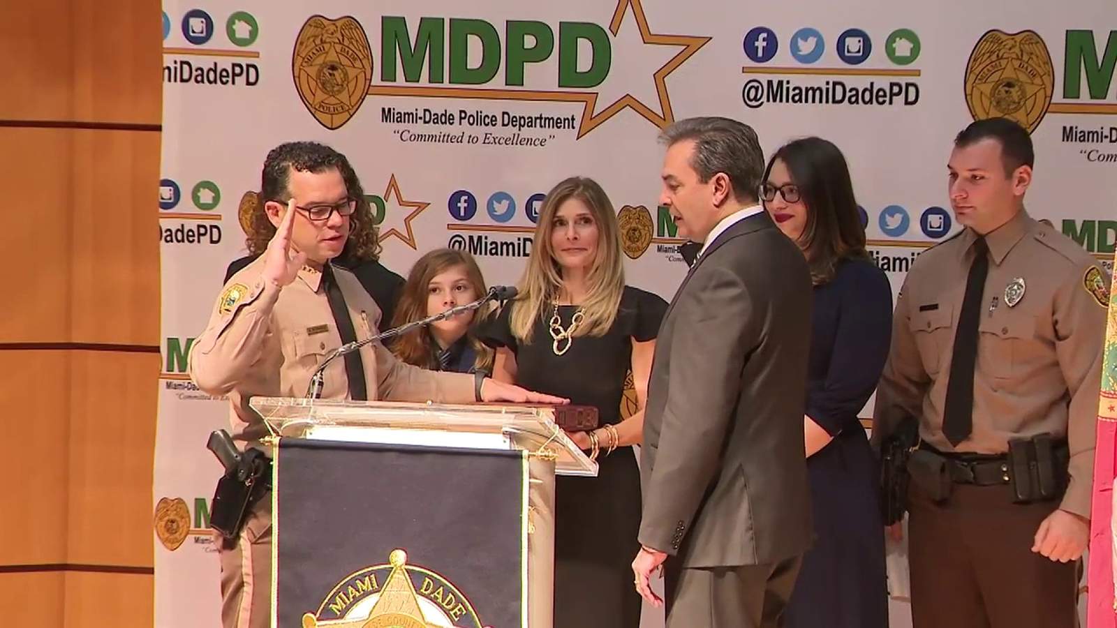 Freddy Ramirez sworn in as Miami-Dade police director