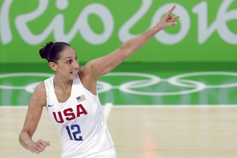 Bird, Taurasi earn spots on fifth US Olympic basketball team