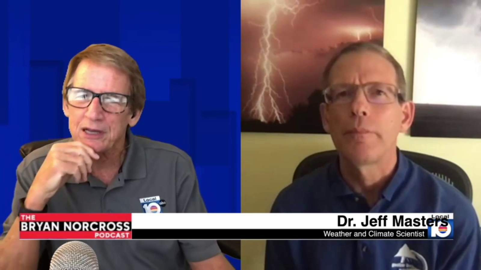 Bryan Norcross Podcast: Impacts of climate change on our weather with Dr. Jeff Masters