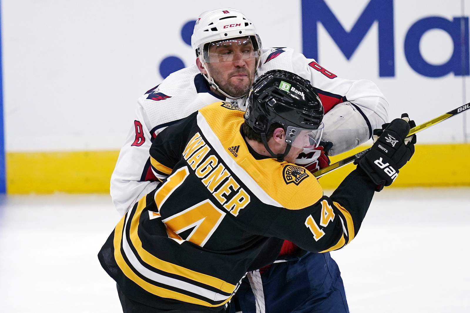 Capitals' Ovechkin fined $5K for spearing Bruins' Frederic