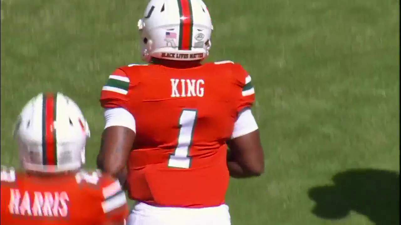 King’s 4 TD passes lead No. 13 Miami past Pittsburgh, 31-19