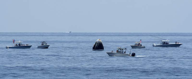 More patrols, fewer boaters for SpaceX splashdown Saturday