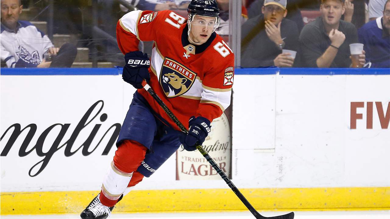 Riley Stillman took fast track to NHL, now playing big minutes on Panthers back line