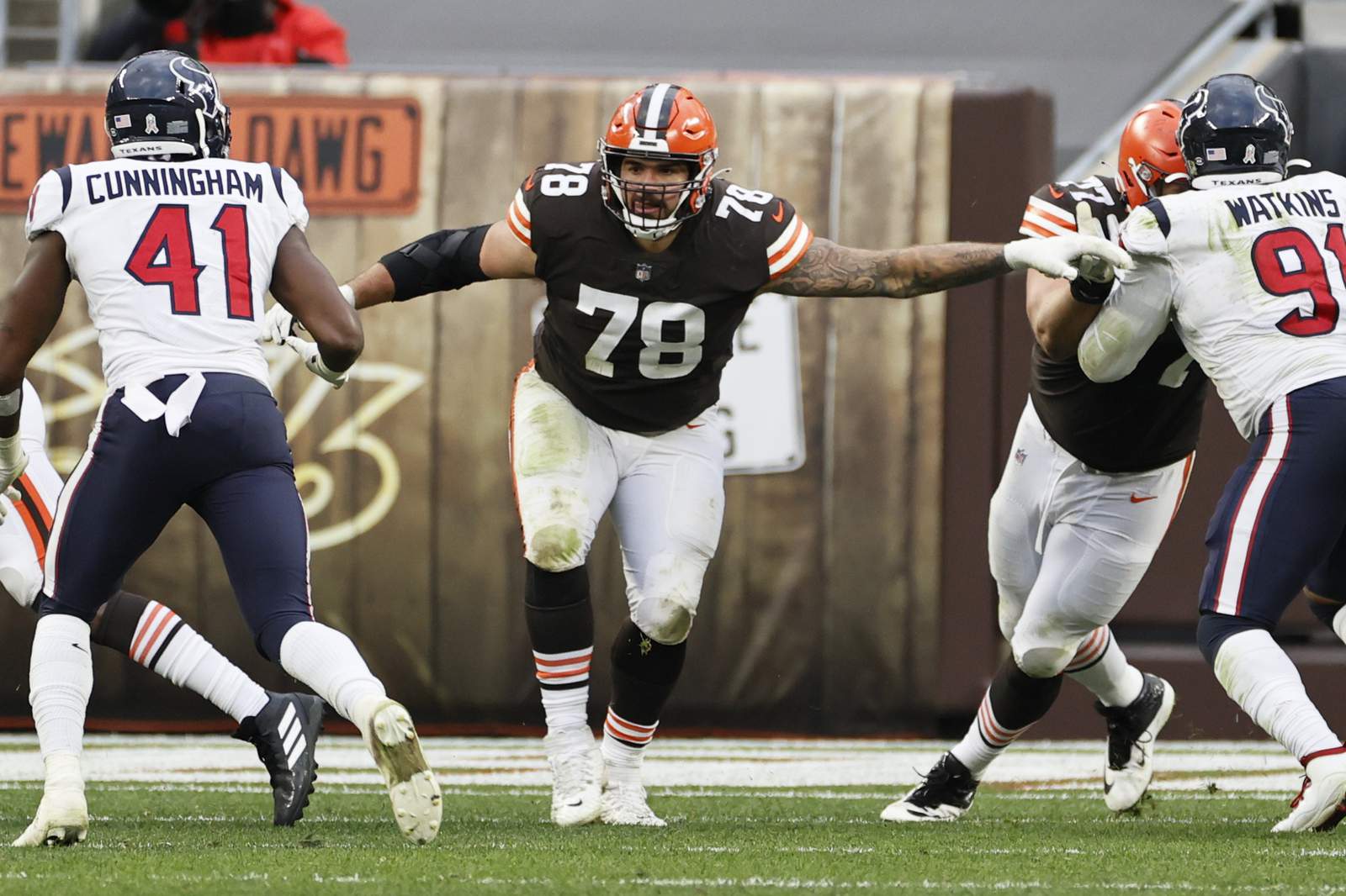 Browns place 3 more on COVID list, Garrett kept home "sick"