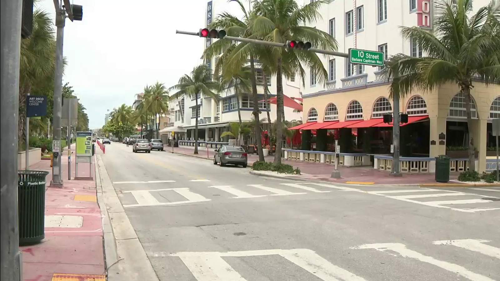 Not everyone happy about no car traffic on Ocean Drive