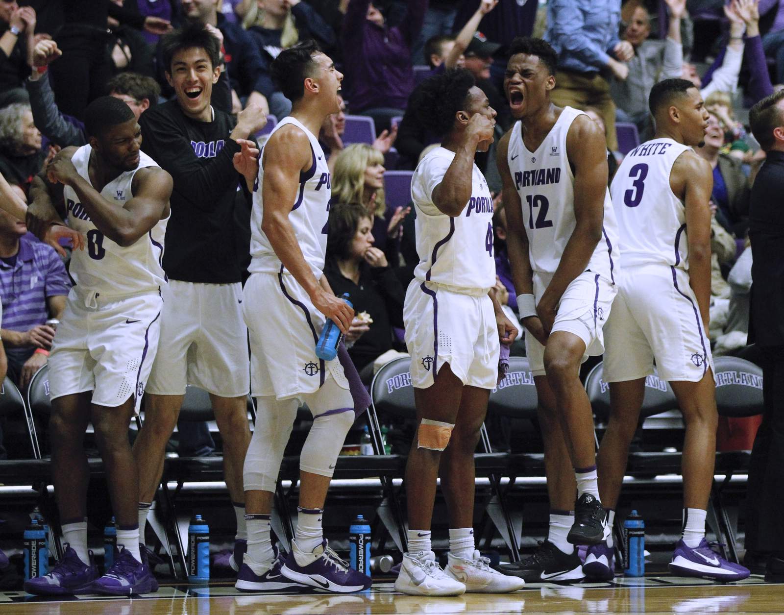 Tillie scores 22, top-ranked Gonzaga downs Portland 85-72