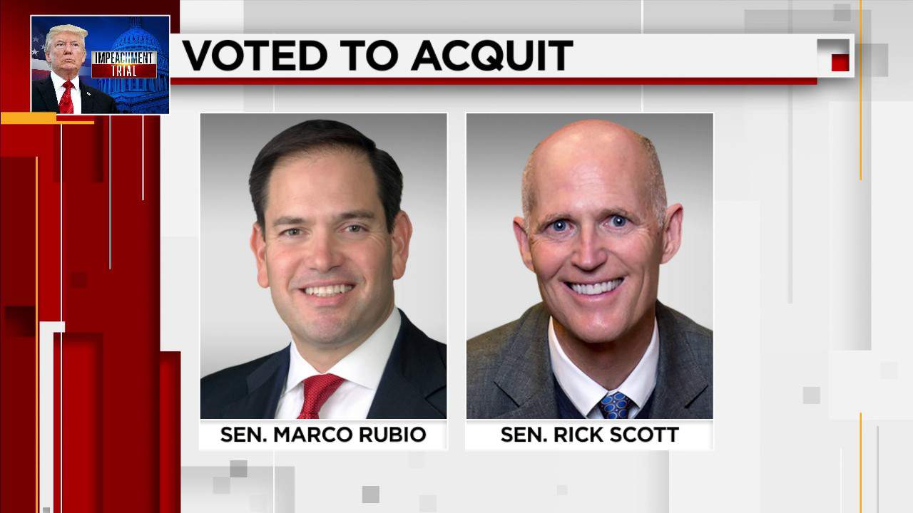 2 Florida GOP senators voted to acquit Donald Trump and here’s why