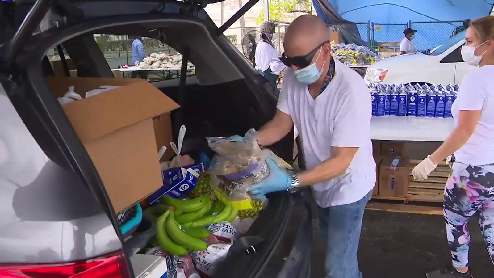 Food distribution sites getting busier as need increases