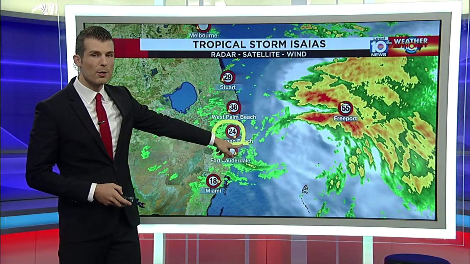 Expect rain bands even as Tropical Storm Isaias moves away from South Florida