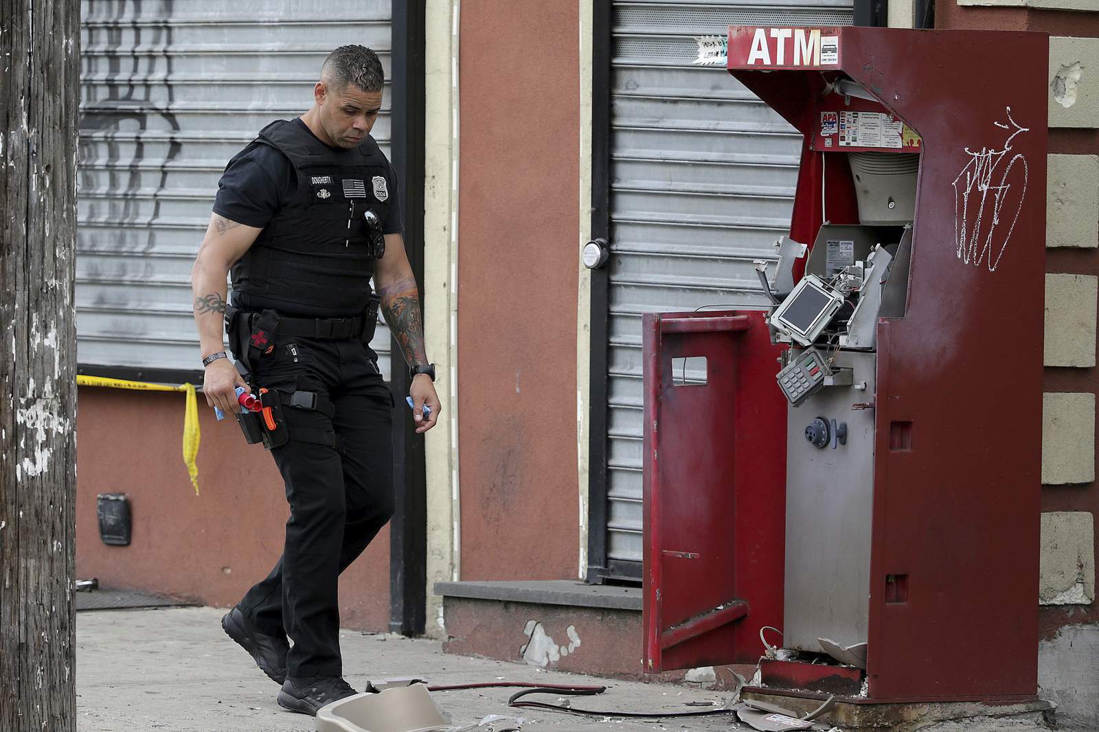 People are blowing up, or just taking, ATMs in Philadelphia