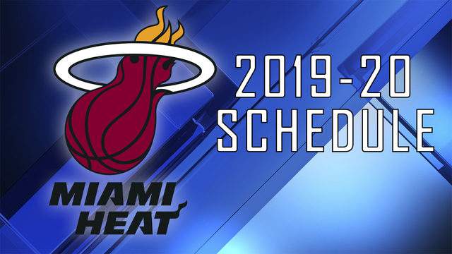 Heat Release 2019 20 Nba Schedule
