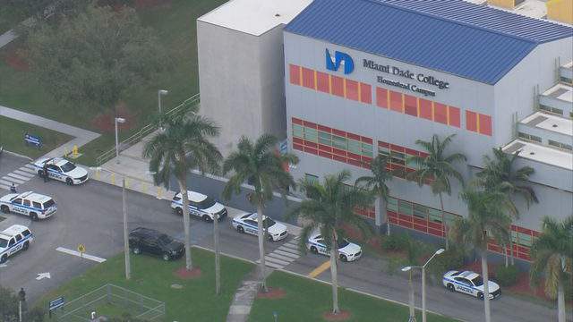 Domestic dispute leads to large police presence at Miami Dade College's Homestead campus